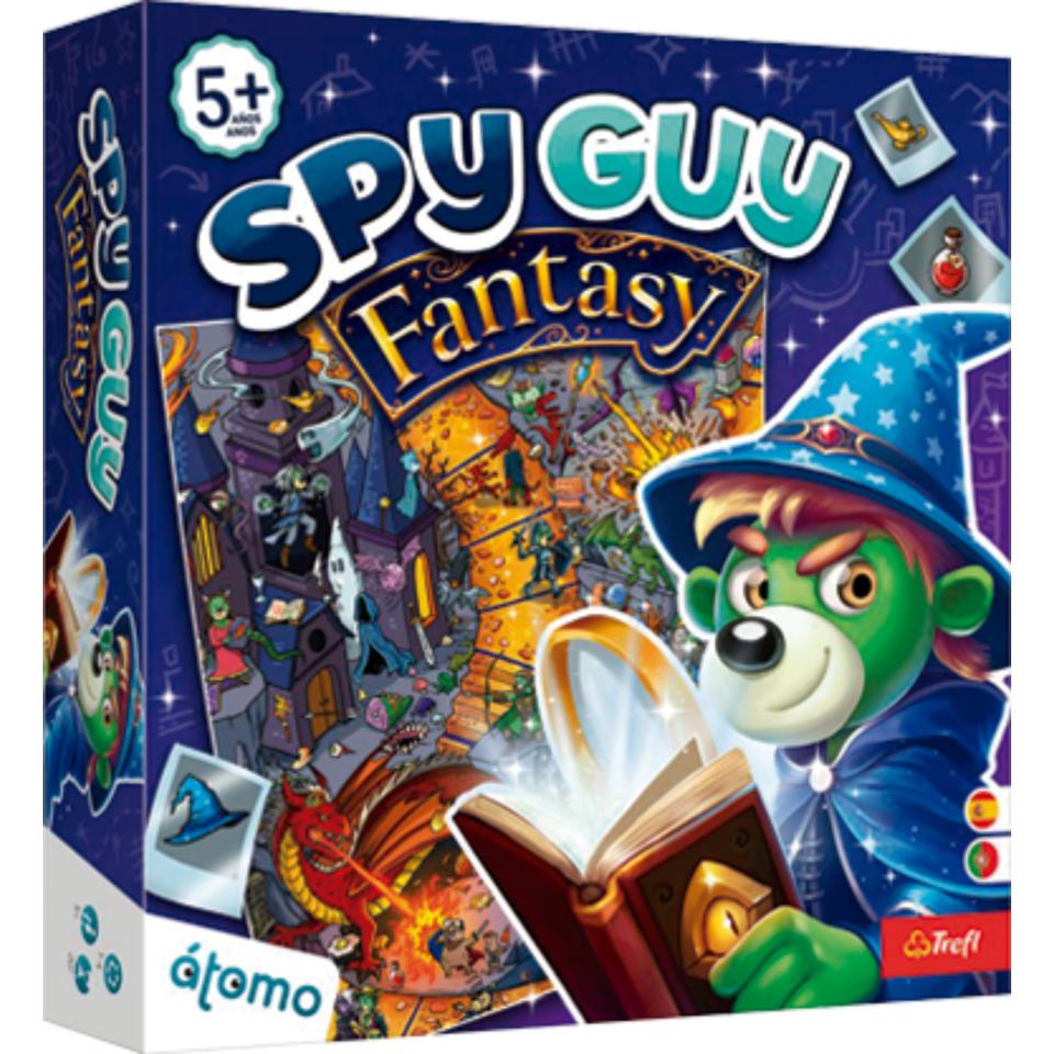 Spy Guy Fantasy – Juego de Mesa Familiar | Observación, Lógica y Velocidad