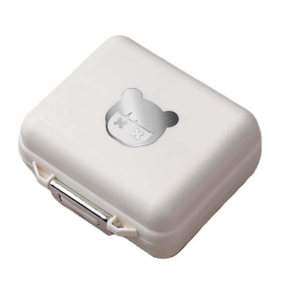 Pastillero Portátil para Exteriores - Caja de Almacenamiento Sellada - 7 Días