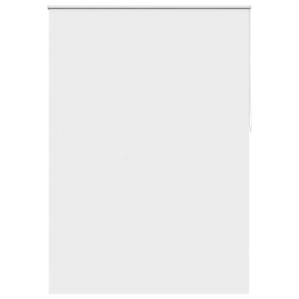 vidaXL Estor enrollable opaco 144,4x230 cm, tela, ancho 140 cm, blanco