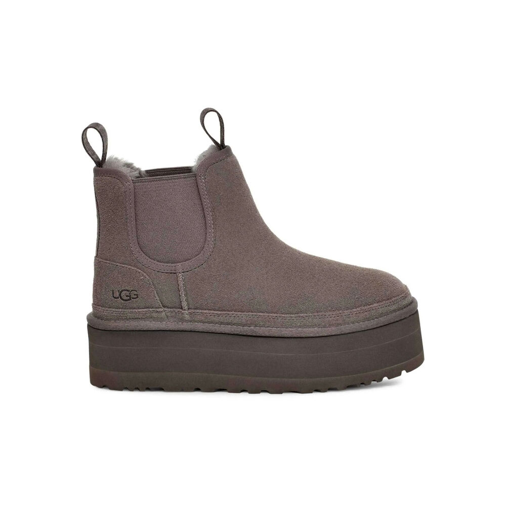 Botas Grises Plataforma UGG Neumel Platform Chelsea Grey