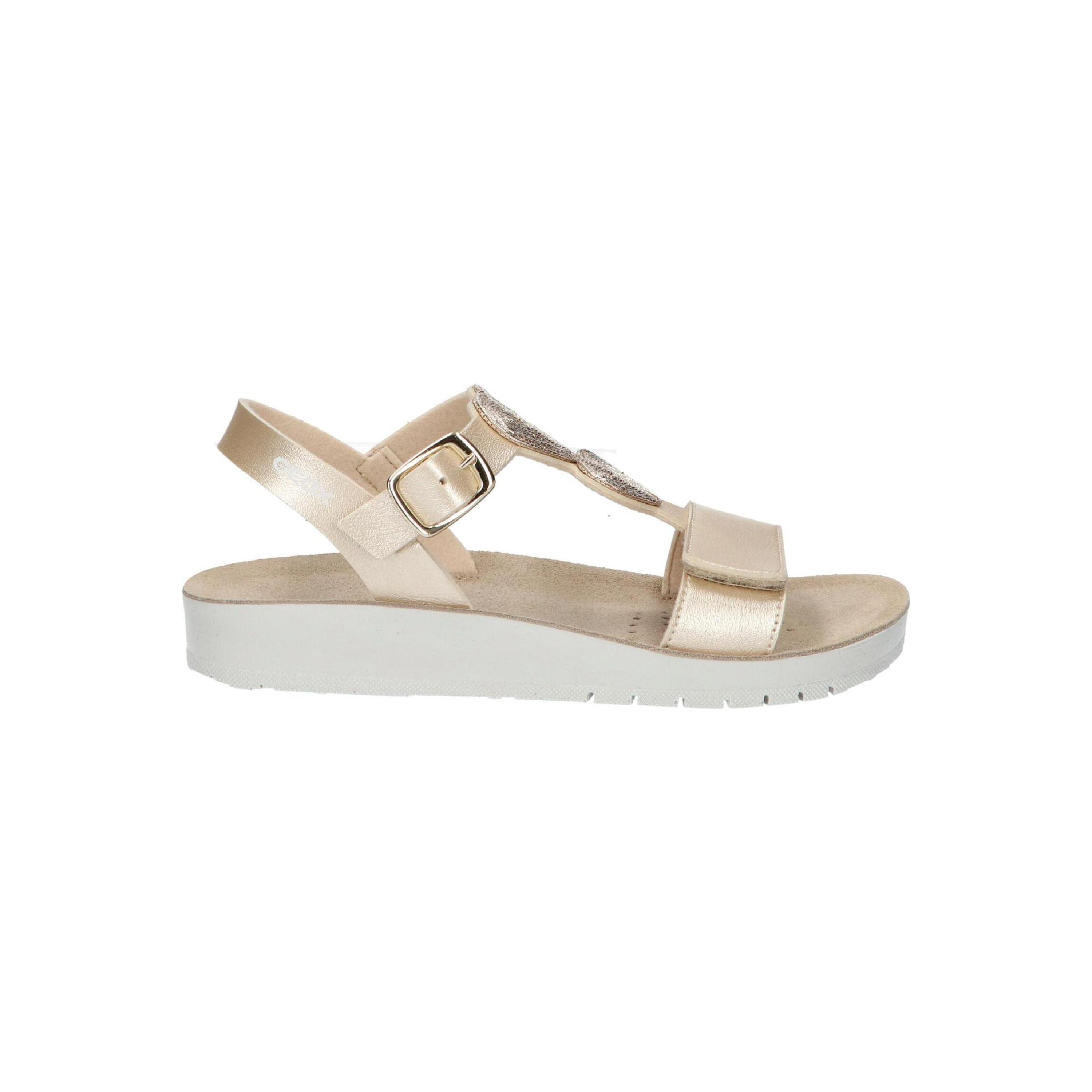 Geox girls' dress sandals in gold