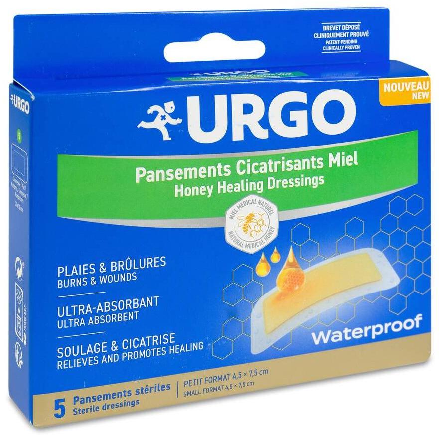 Urgo Apositos Miel Cicatrizante 5Apositos