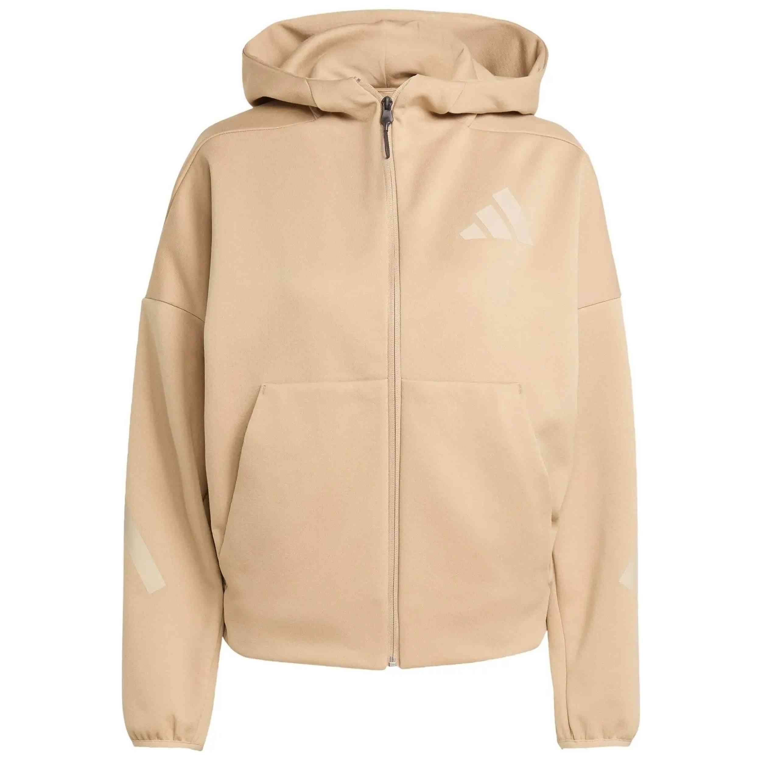 Sudadera Con Capucha Adidas modelo adidas Chaqueta Con Capucha Adidas Z.n.e. para Mujer en color Marron
