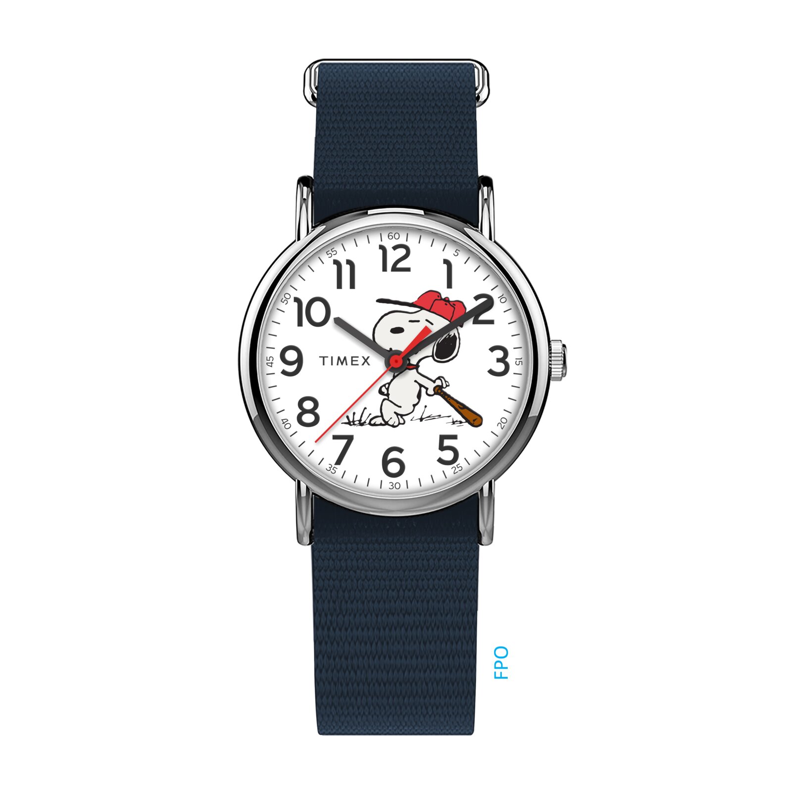 Timex Reloj Hombre Caja De Latón Pulsera Textil De Color Negro Resistente Al Agua 3 Atm Tw2y51400