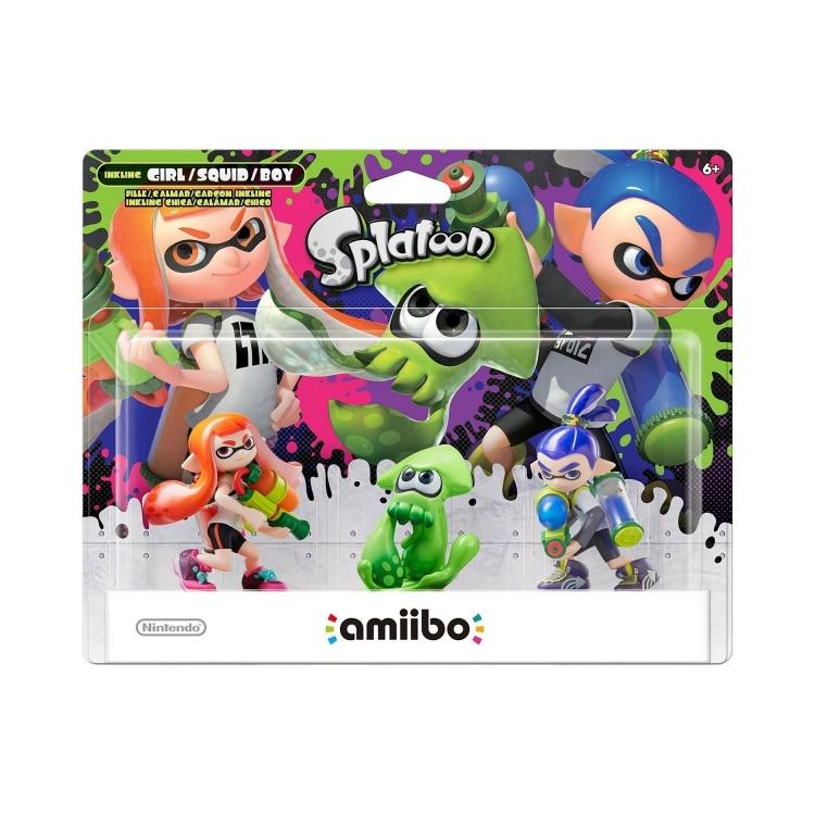 Amiibo Girl / Squid / Boy Serie Splatoon Nuevo Precintado Envio en menos de 24 horas