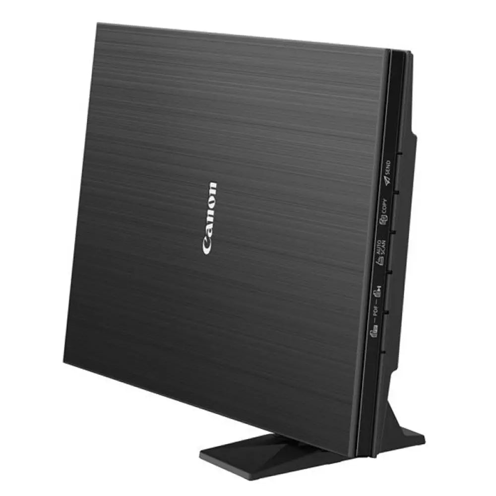 Canon - Escáner de documentos CanoScan LiDE 400 con resolución óptica 4800 dpi, diseño vertical elegante y tecnología Auto Scan para escaneo rápido en color y blanco y negro