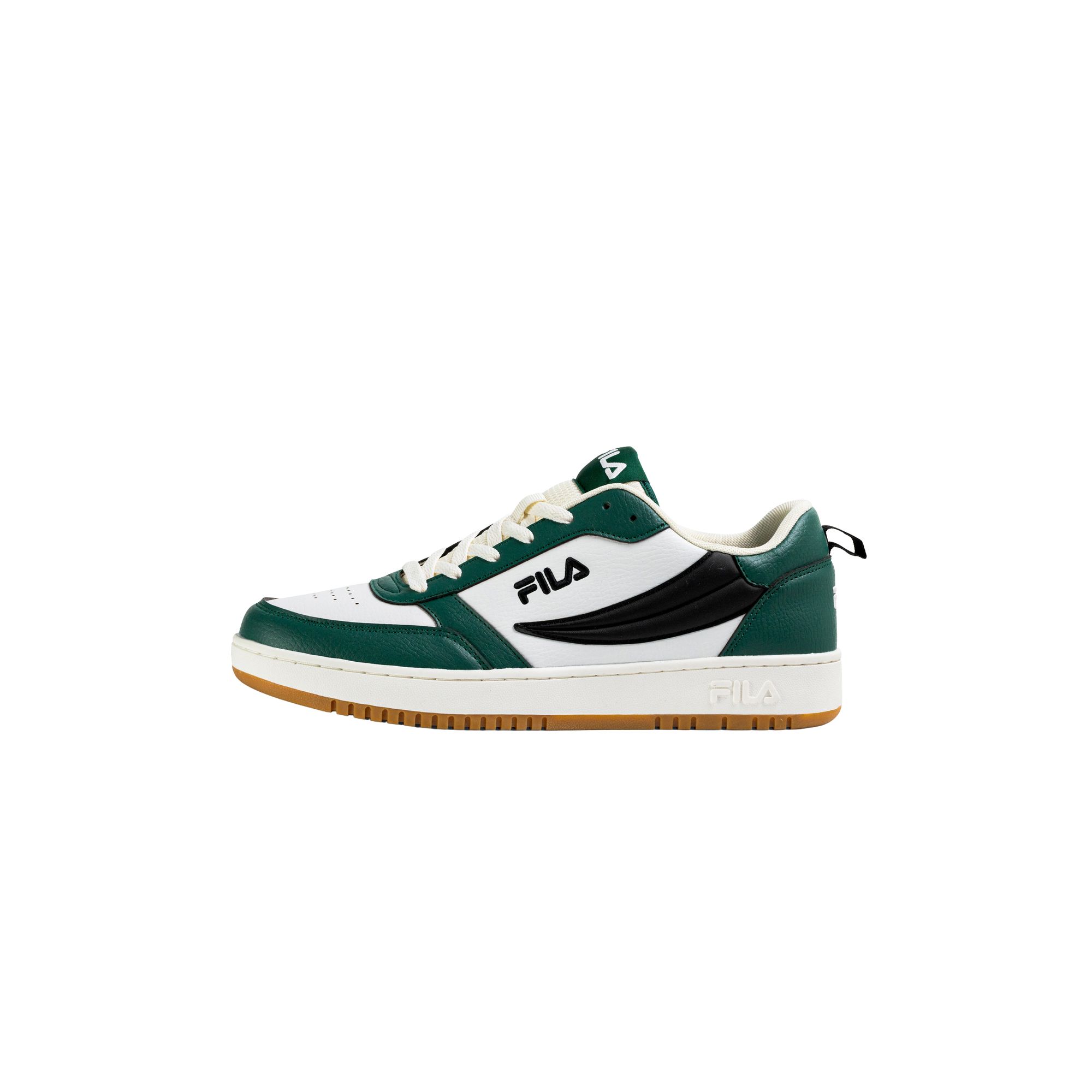 FILA | Zapatillas Baloncesto Hombre, Modelo Rega NF, Sneakers Urban Sport de Cuero Sintético con Cierre de Cordones, Suela de Goma y Bandera Bordada
