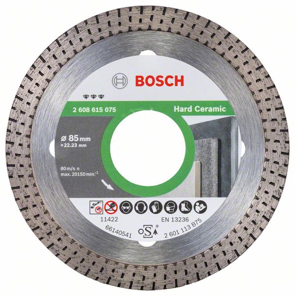 Hoja de diamante B4HC 85 x 22 mm - B 2608615075