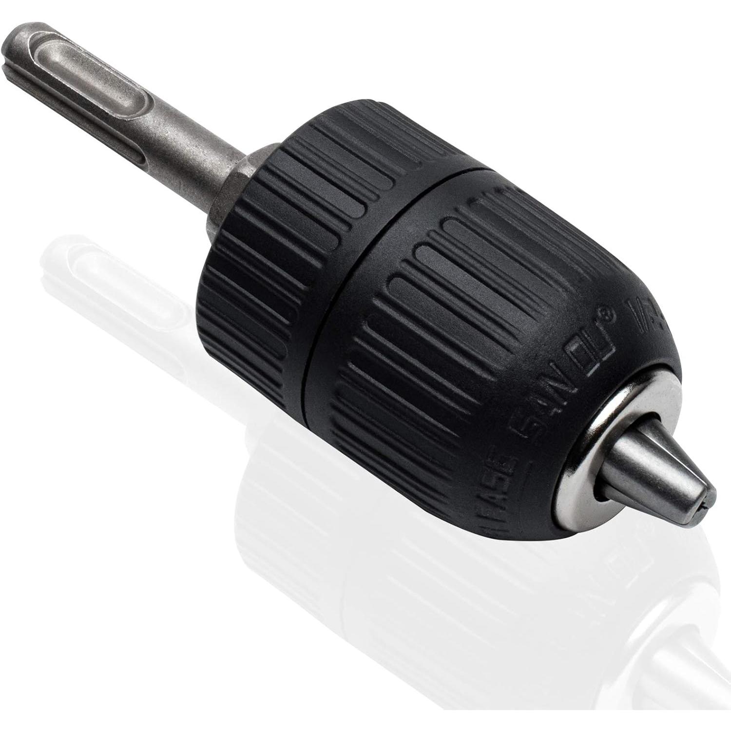 OmHome Adaptador de mandril de autoajuste rápido de 13 mm para brocas perforadoras SDS