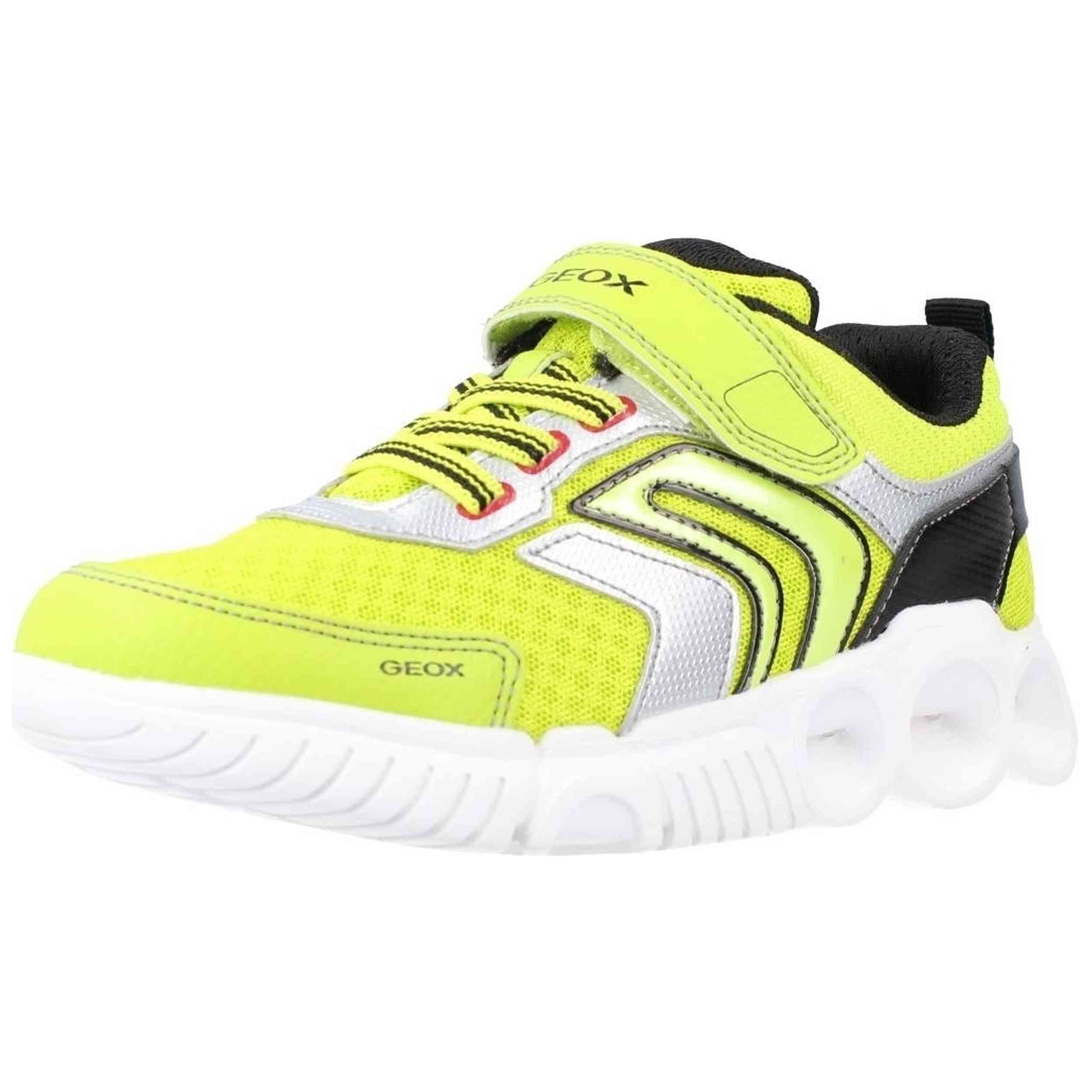 Zapatillas Geox modelo Wroom para Niños en color Amarillo