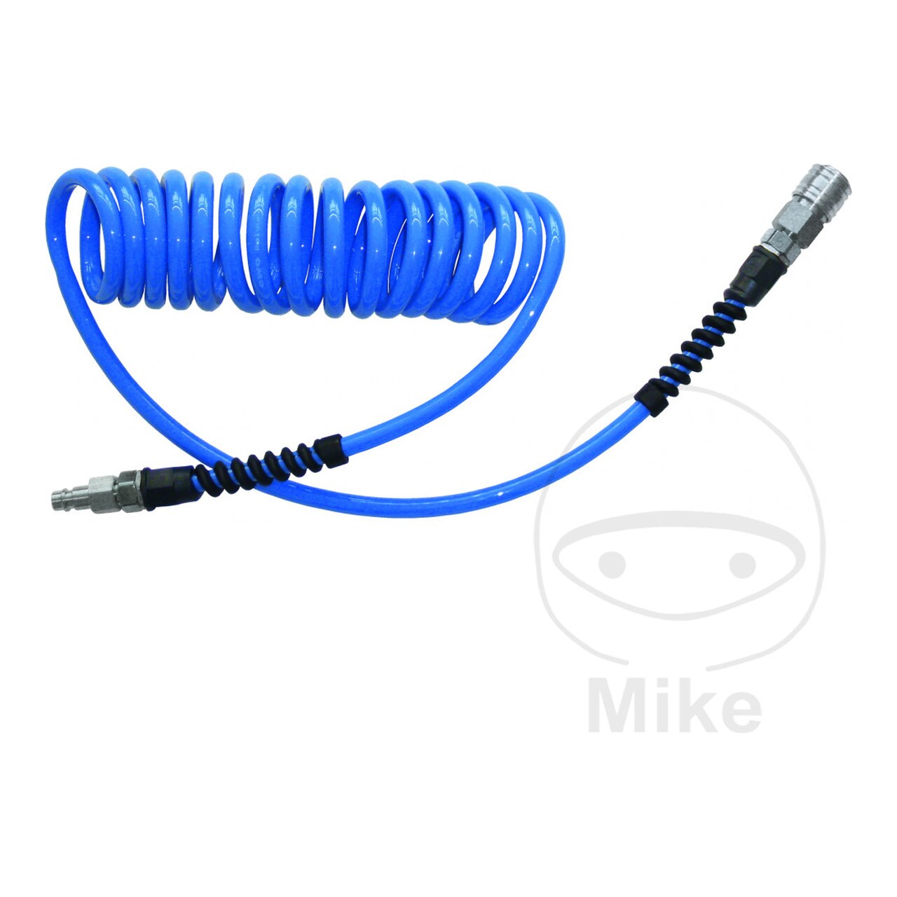 Manguera En Espiral De Aire Comprimido Con Acoplamiento Y Boquilla Pu 10X6.5 6 M 656.01.97