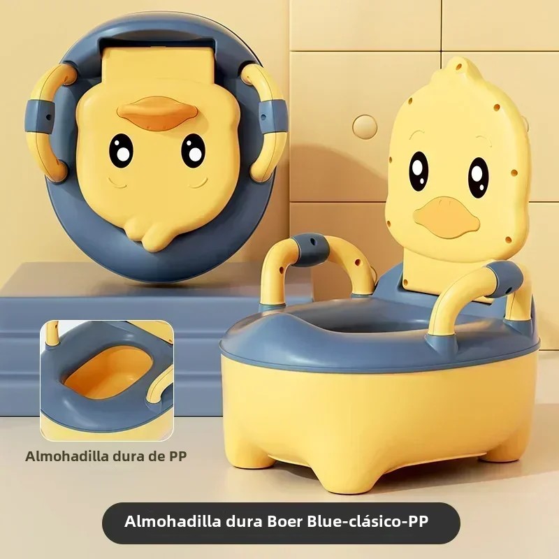 CA Asiento De Instrucción En El Baño Para Niños Con Protección Cintura Y Manos De DUCK Tipo Concha Armrest Supplies Para Bebés