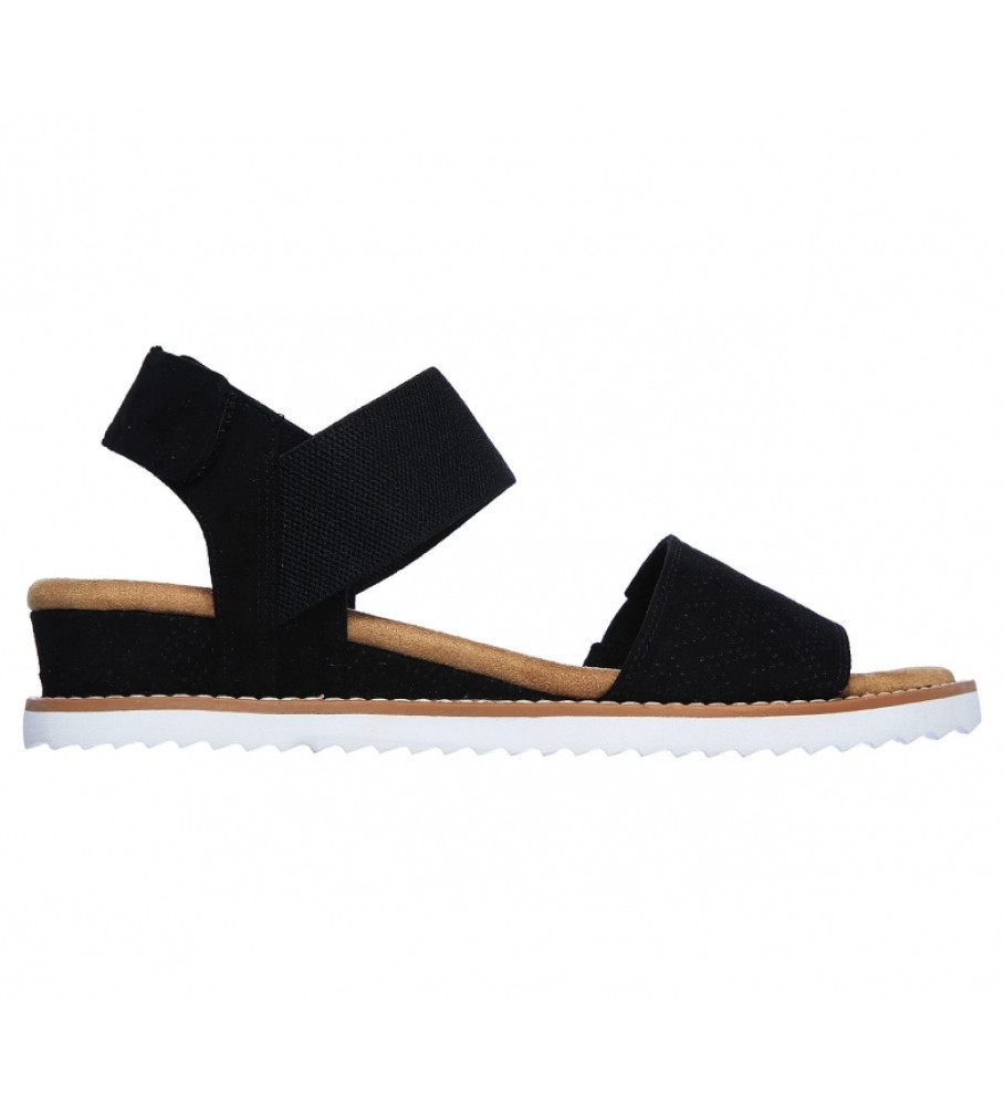 Skechers | Mujer | Sandalias Desert Kiss negro