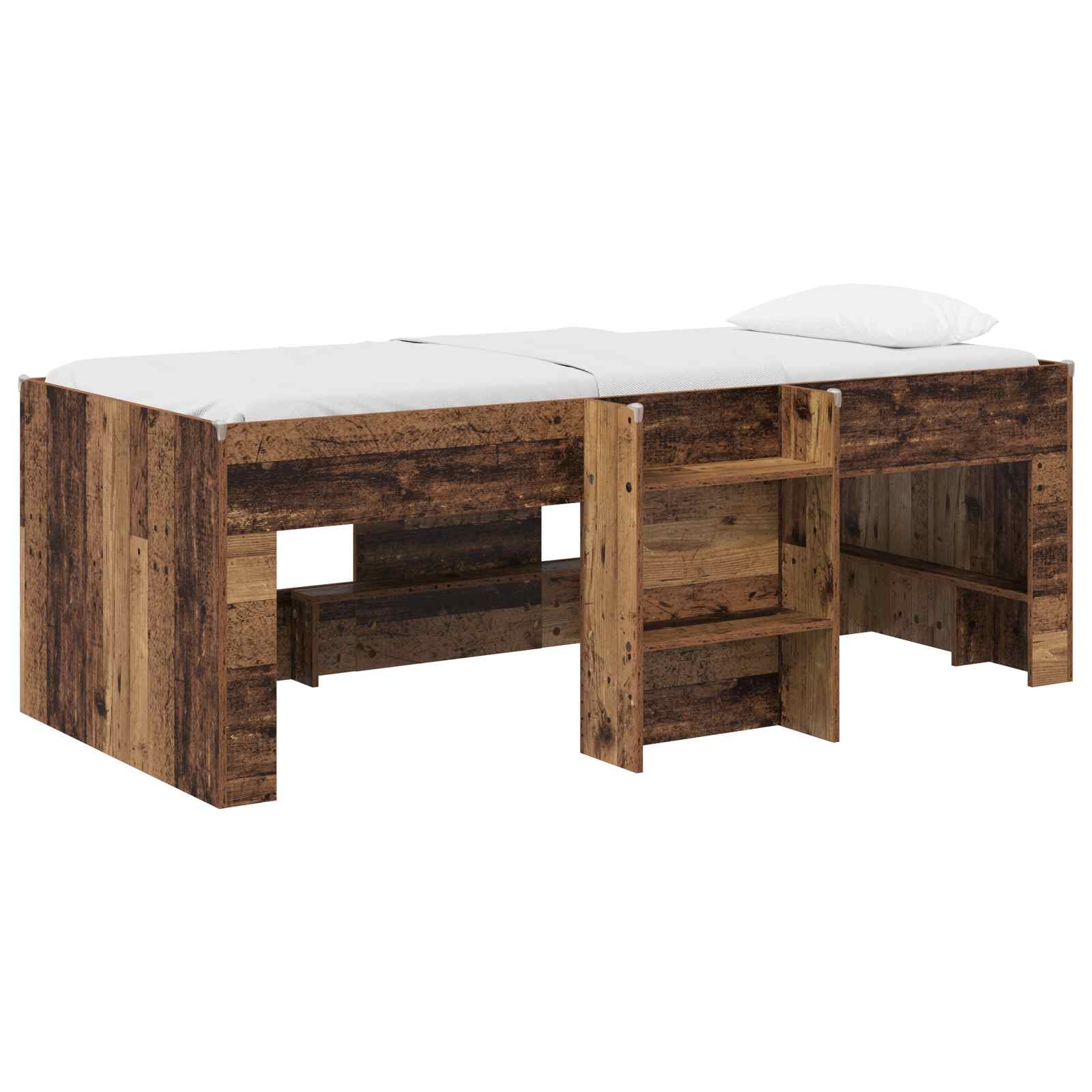 vidaXL Marco de Cama Alta para Niños  75 x 190 cm Multicolor