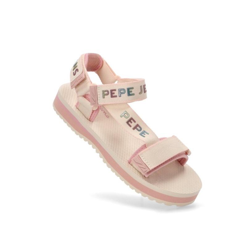 Chanclas Sandalias Playa Sandalia Playa Pepe Jeans - Mujer - Suela Plana - Modelo Pgs70068 - Color Beige