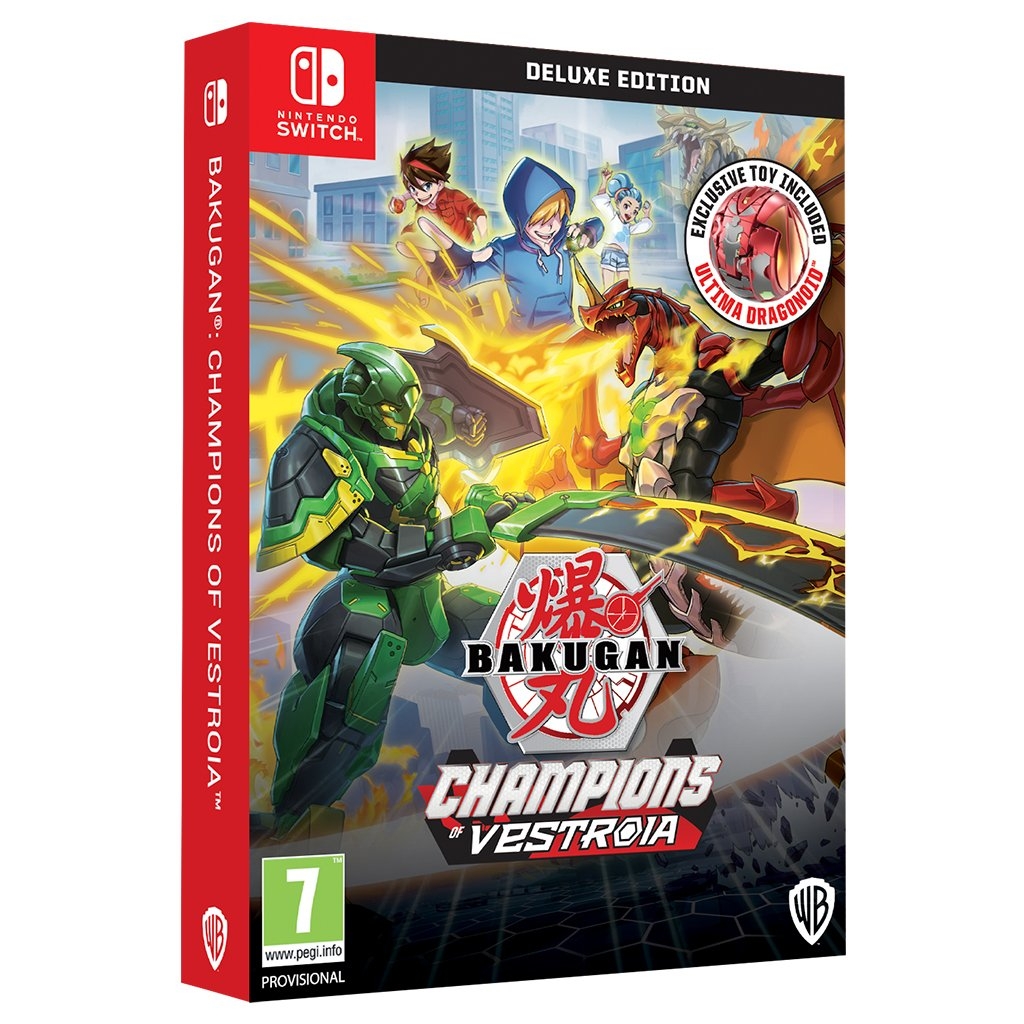 Project Spin Toy Edition Bakugan: Champions of Vestroia Deluxe Edition Juego para Consola Nintendo Switch