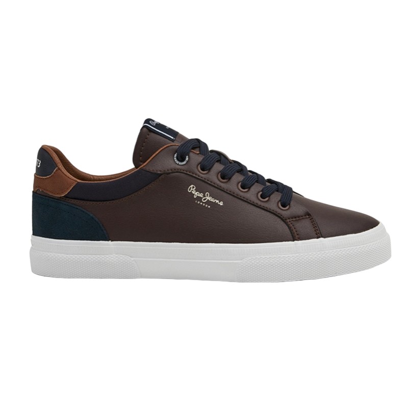DEPORTIVAS CASUALES PEPE JEANS CON SUELA PLANA Y PLANTILLA DE CONFORT.