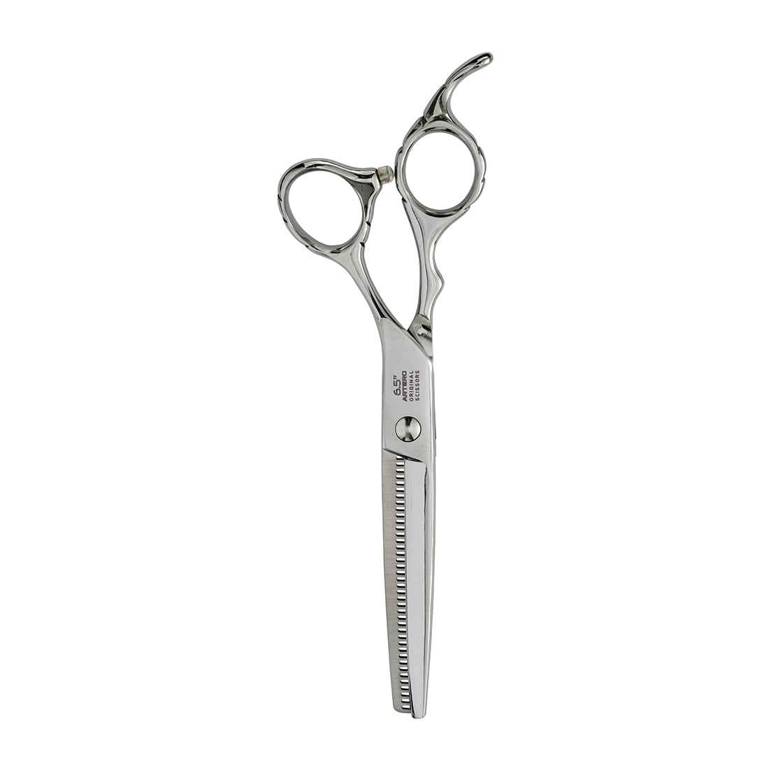 Artero One tijeras de peluquería canina de esculpir, 40 dientes en V, vaciado del 25 %, acero 440C, para diestros, 6,5 pulgadas