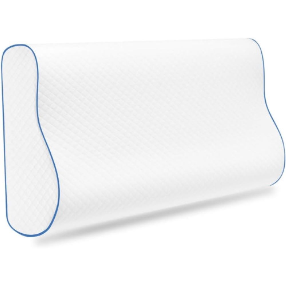 Almohada Cervical Viscoelástica Antiácaros Ortopédica Confort Indeformable 50x30x8/6 COSHANO