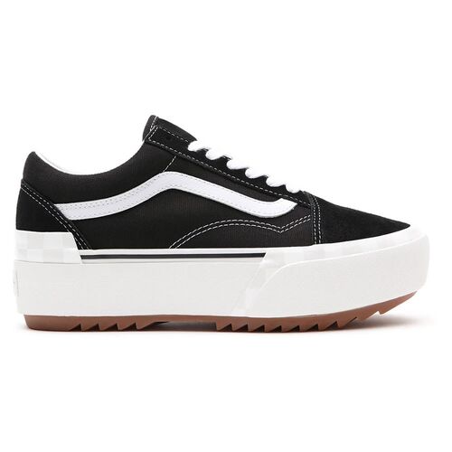Vans Old Skool Stacked Negras Plataforma para Mujer y Hombre