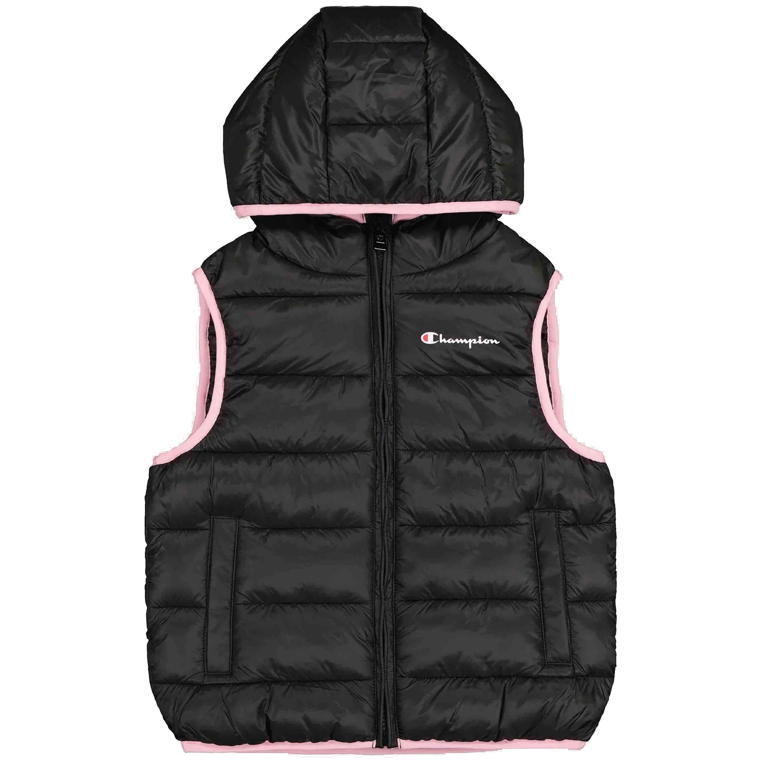 Chalecos Champion modelo 306869-KK001 para Niñas en color Negro