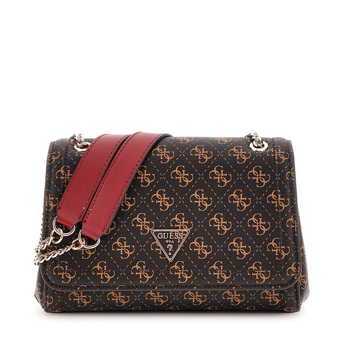 Guess Bandolera Noelle Marrón HWQL78 79210-BRO , para Mujer