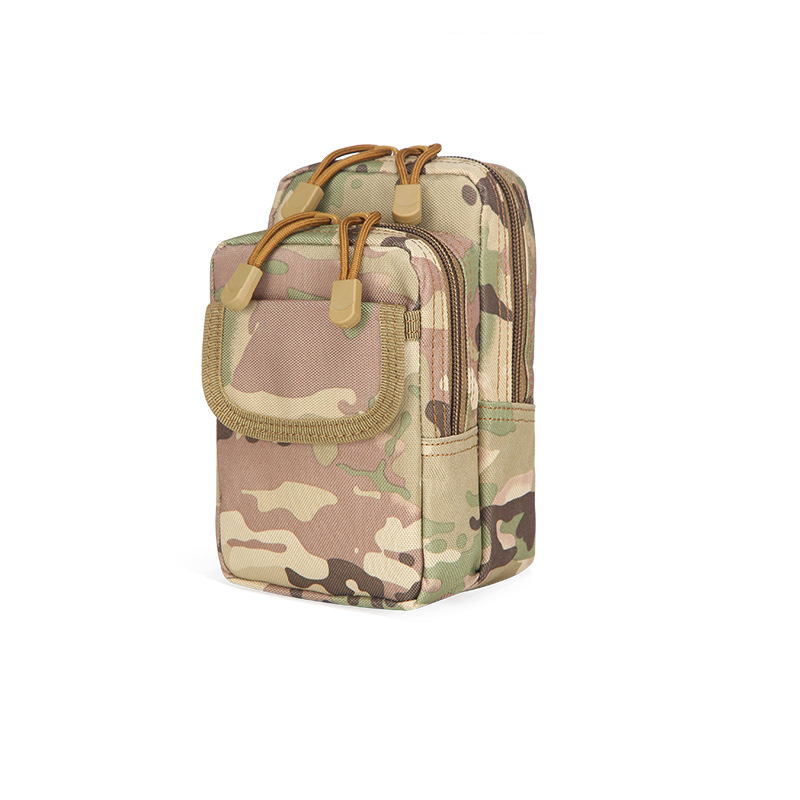 CA Riñonera táctica Militar para aficionados, impermeable, de Tela Oxford, para el Aire Libre, Monedero de 6 pulgadas, riñonera para teléfono móvil