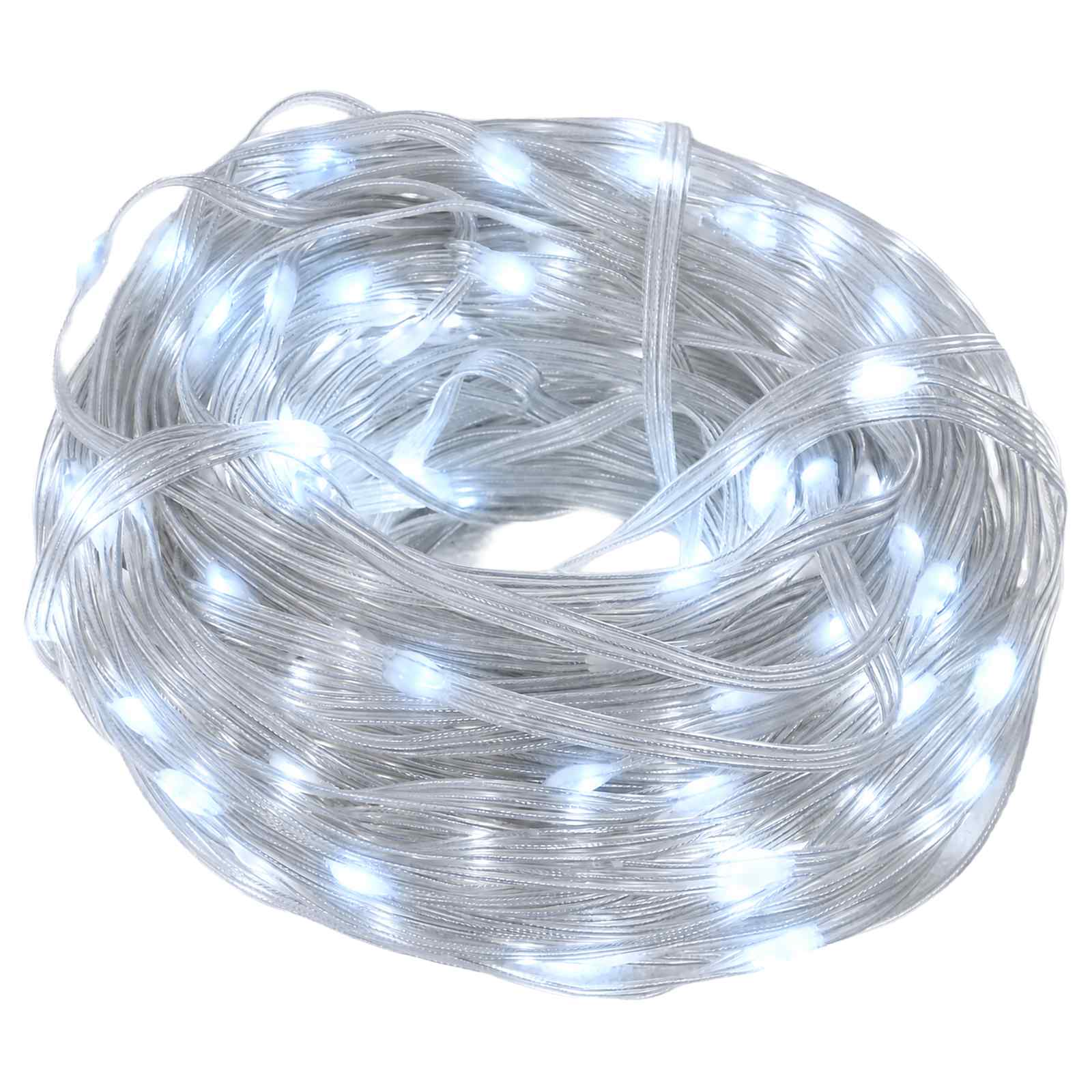 vidaXL Cuerdas de luces Blanco Cálido / Blanco Frío 15/30/40 m PVC 150 LED