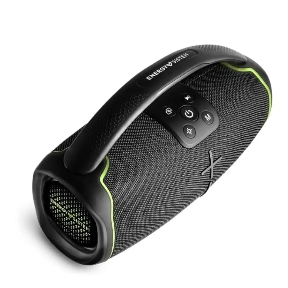 Energy Sistem - Altavoz Bluetooth HyperBeat 80W con luces LED RGB y tecnología True Wireless Stereo, resistente al agua IPX6, hasta 15 horas de batería