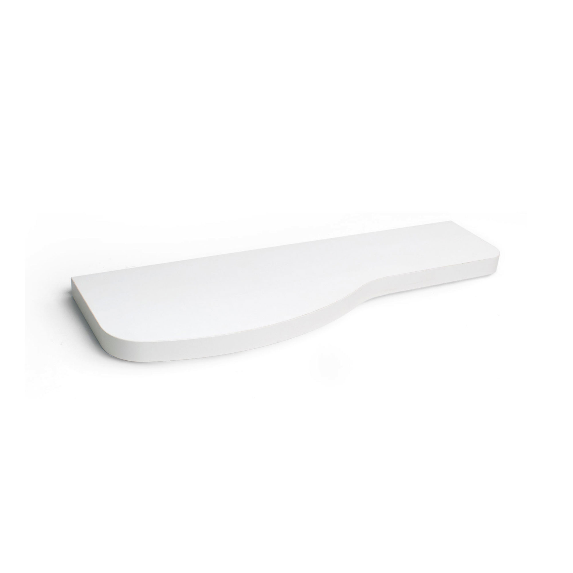 THE SECRET HOME - Balda Flotante de Pared con Diseño Orgánico Curvo ALP 57 x 2,5 x 19 cm - Estante Decorativo de Madera MDF - Ideal para Salón, Dormitorio y Cocina - 3 Colores