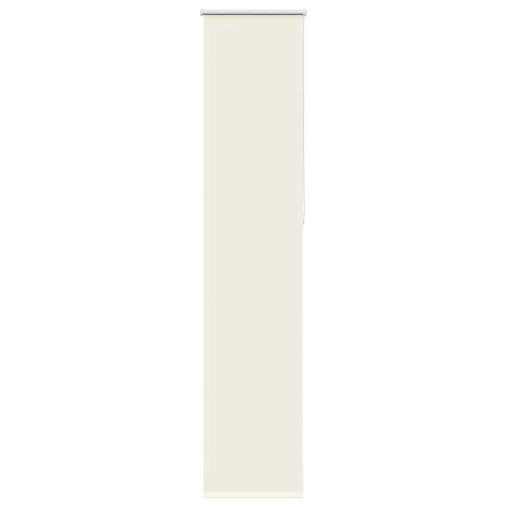 vidaXL Estor Enrollable Opaco Blanco Roto 40x230cm Tela Ancho 35,7cm