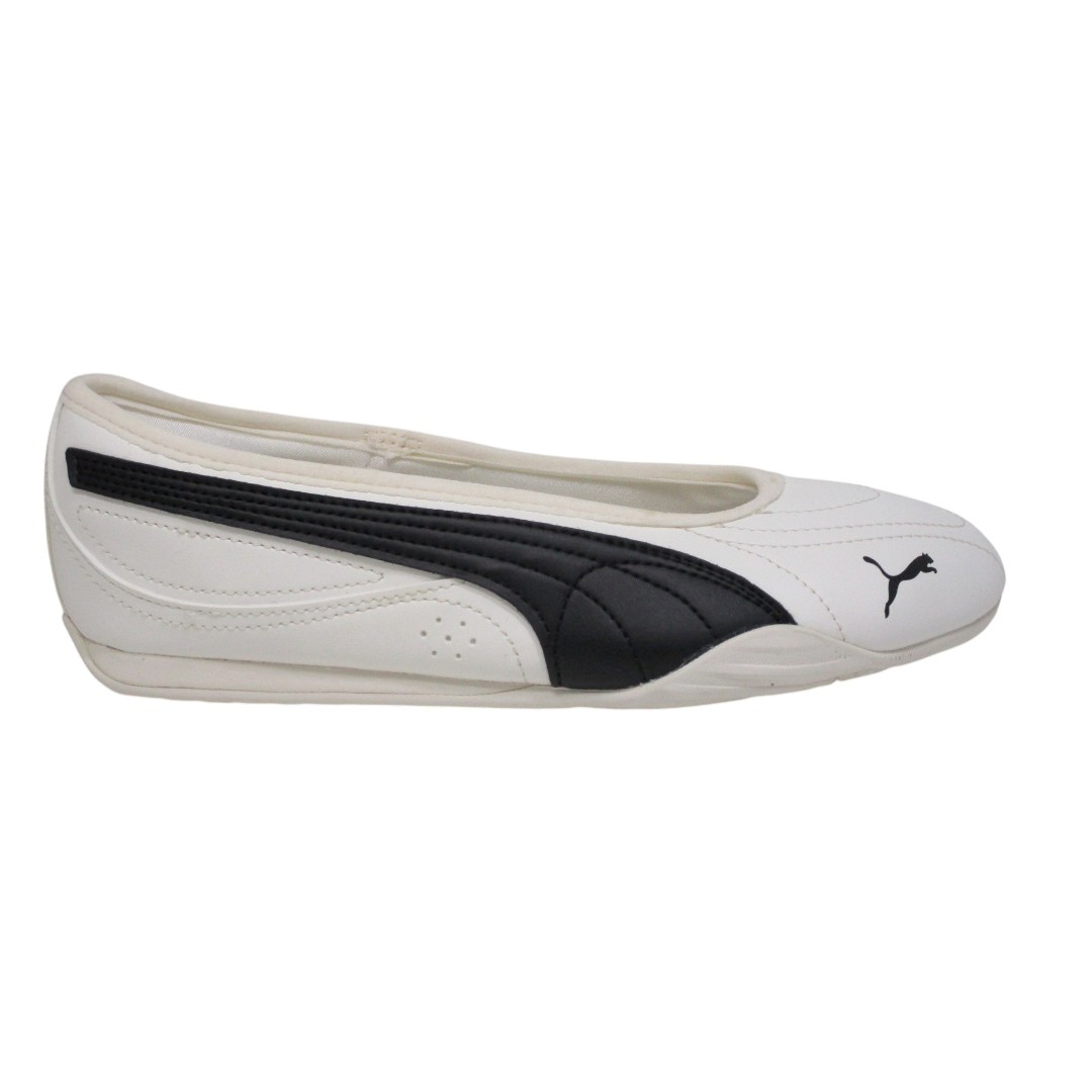 Puma 404642 Blanco. Catch Soleil. Manoletina deportiva para mujer