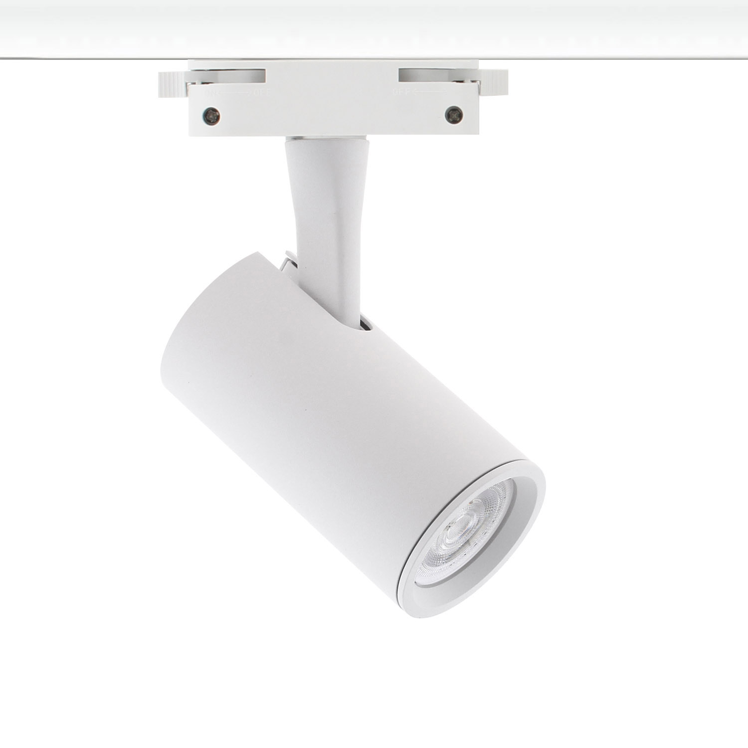 LEDBOX Foco LED RAIL KAT, 7W, blanco, monofásico, Blanco neutro. Iluminación comercial LED, Iluminación de carril