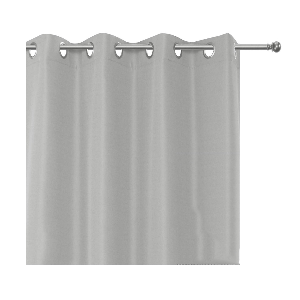 Cortinas de exterior para patio, impermeables, gruesas, con ojales de privacidad, luz del sol (paquete de 1 pieza)