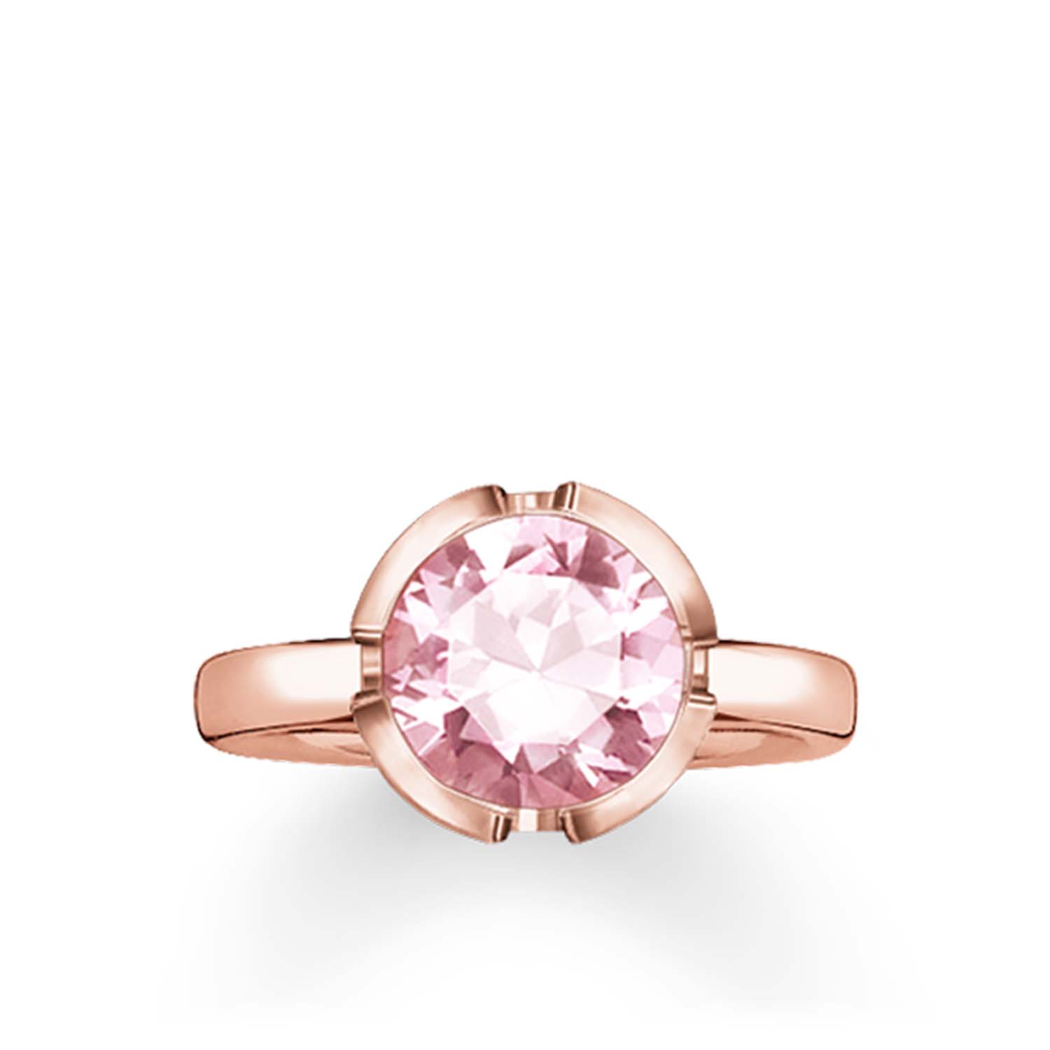 Thomas Sabo Anillo TR2036-540-9-56 Plata Mujer Talla 56 Elegante Diseño