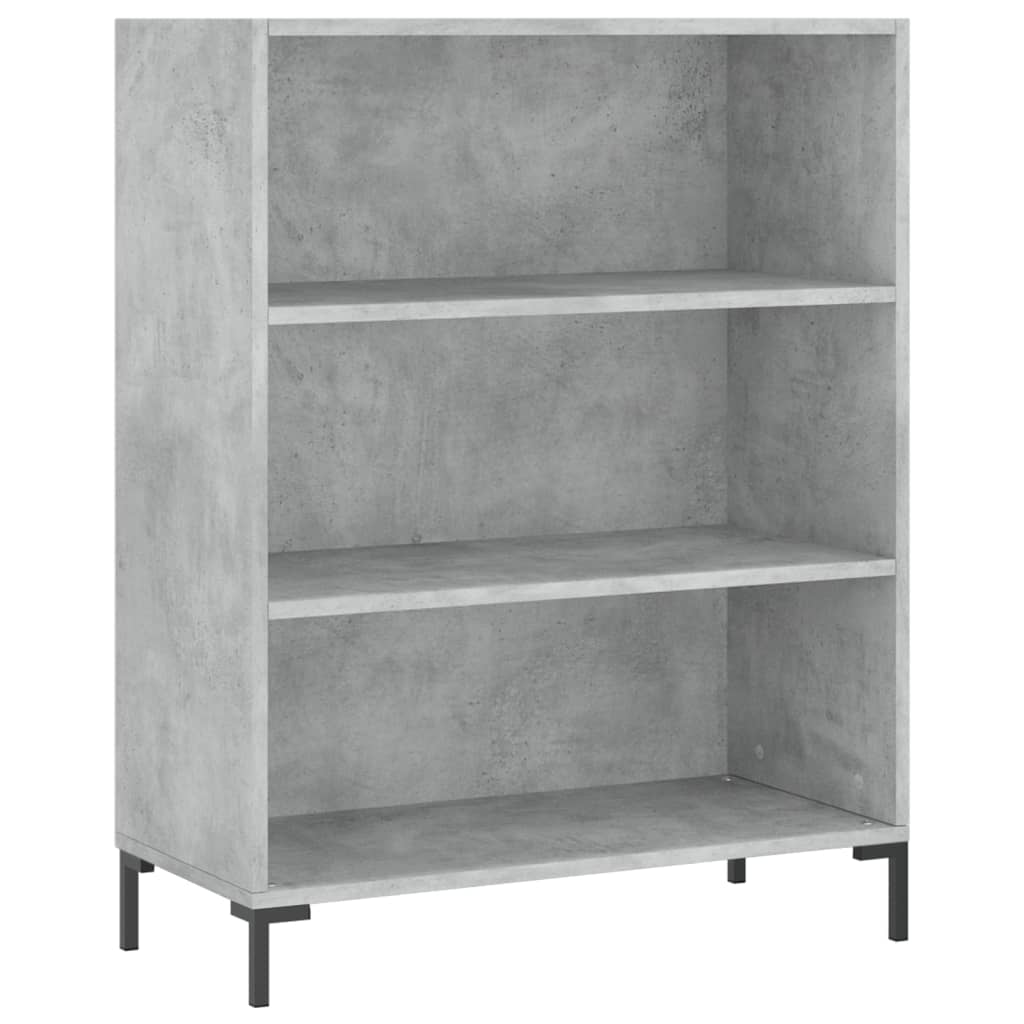 Vidaxl Estantería Madera de Ingeniería 69,5x32,5x90 Cm - Blanco/Negro