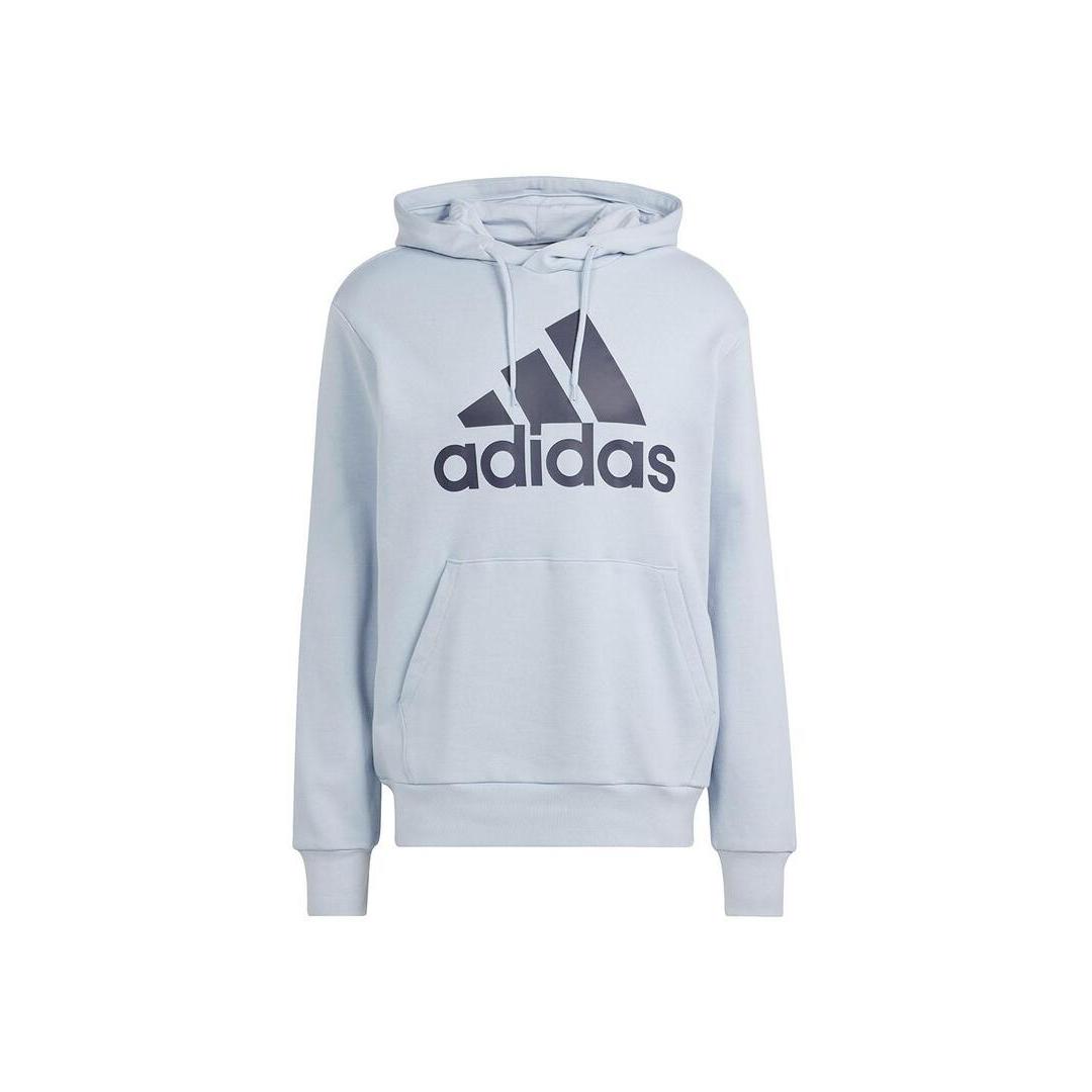 Sudadera Hombre Adidas M Bl Azul - Corte Clásico - Capucha y Cordón Ajustable - Bolsillo Delantero Tipo Canguro