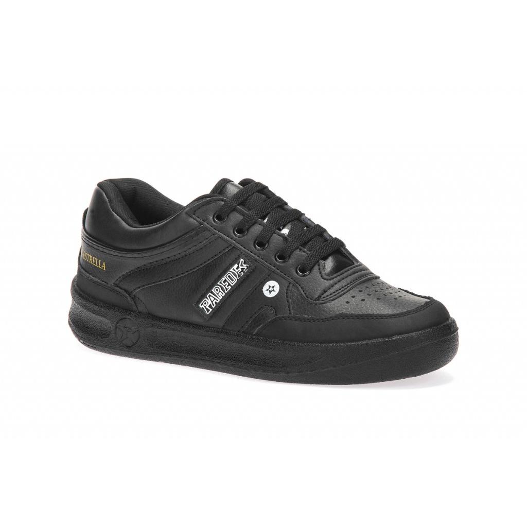 Zapatillas Paredes Negras clásicas estrella