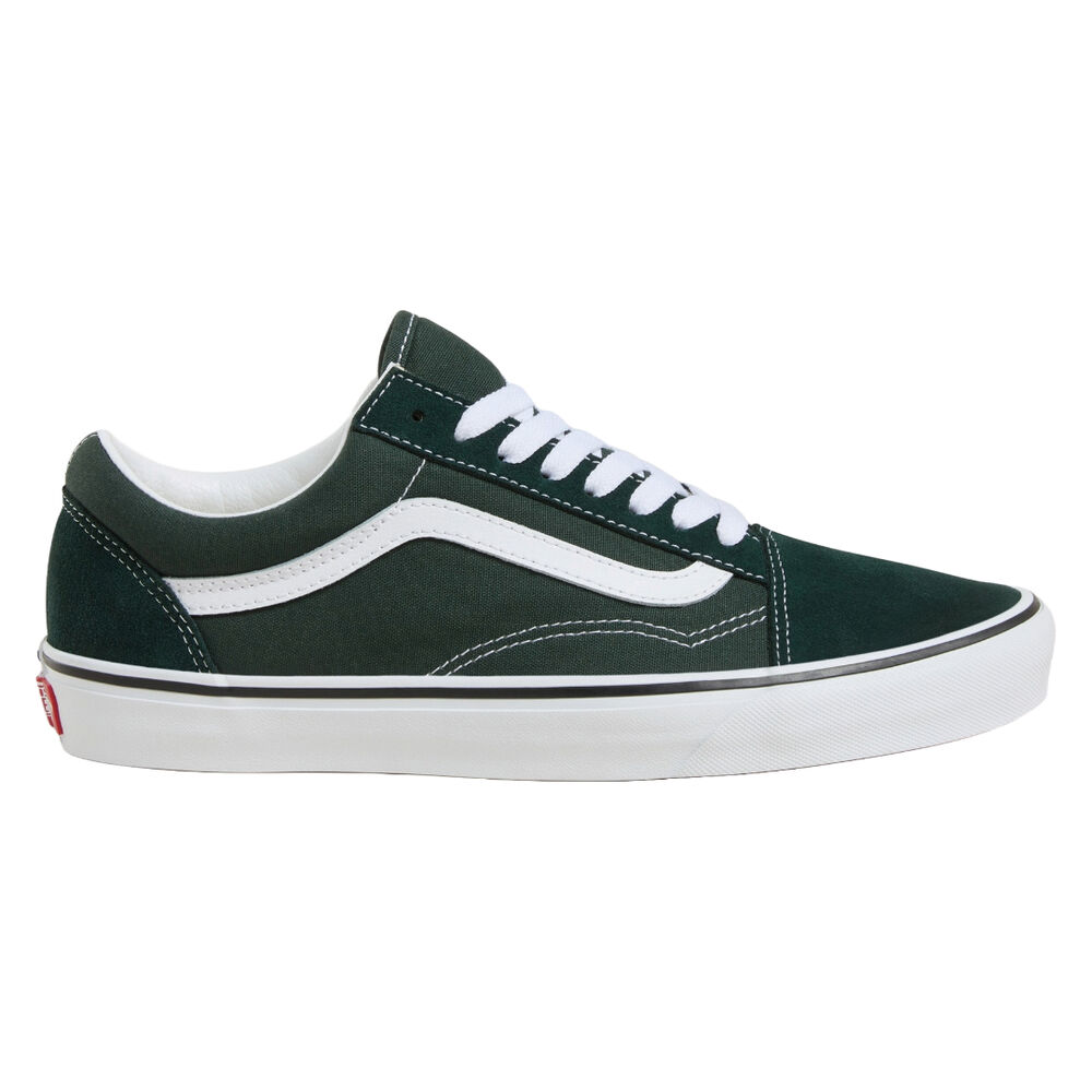 Zapatillas Vans Verdes Old Skool con Cierre de Cordones y Cuello Acolchado