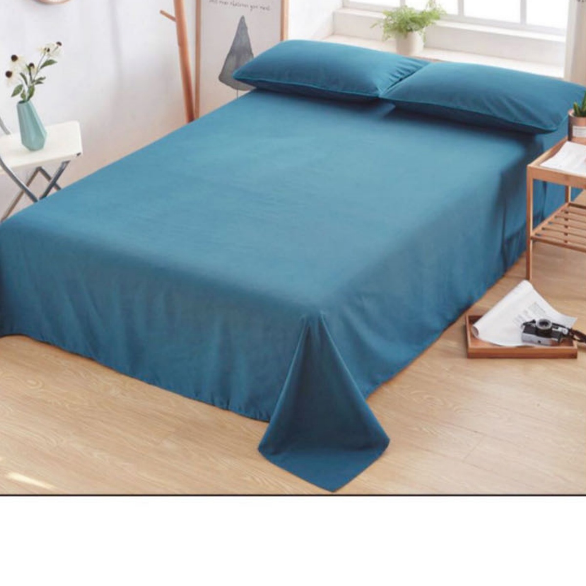 Sábana Encimera  Sábana Encimera de Microfibra Extra Suave Sin Arrugas para Cama de 90/160x250cm 105/170x250cm 135/200x250cm 150/215x250cm 180/245x250cm