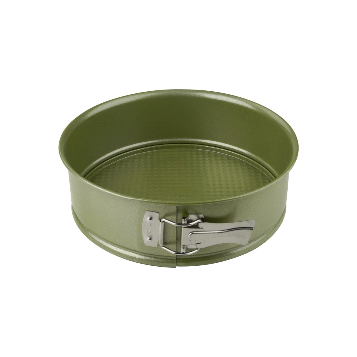 Zenker Green Vision Molde Redondo para Horno, Molde de Repostería para Bizcochos, Tartas y Pasteles, Acero con Revestimiento Antiadherente ILAG con Cera Natural Ecológica de Carnauba, 26 cm, 1 ud.