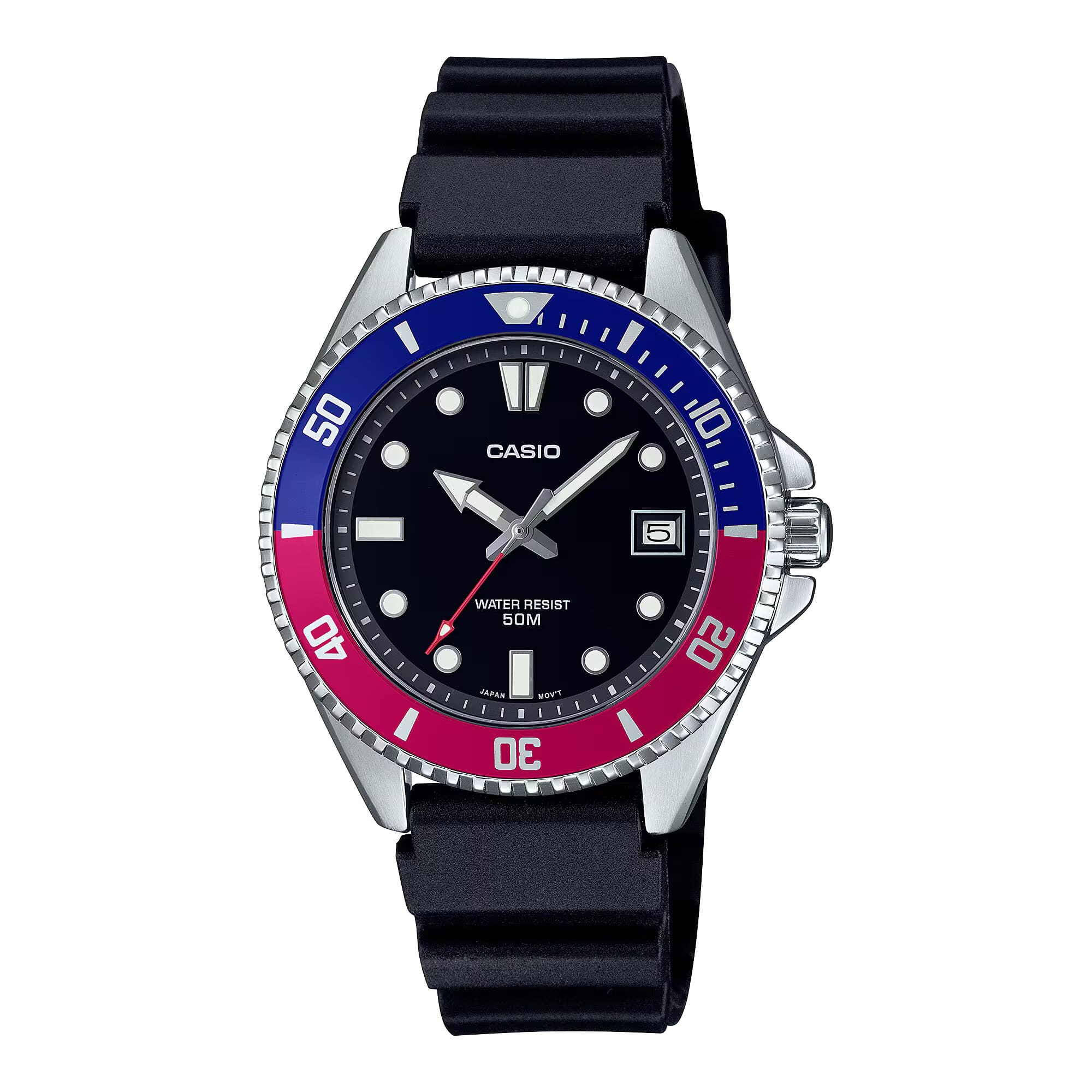 Reloj CASIO Niño Timeless Collection MDV-10-1A2VEF - Acero con correa de resina - WR 50m