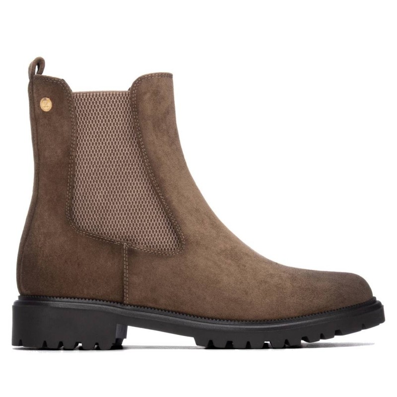 XTI 146242 02  39942 26I BOTIN ELASTICO LATERAL ANTELINA TAUPE