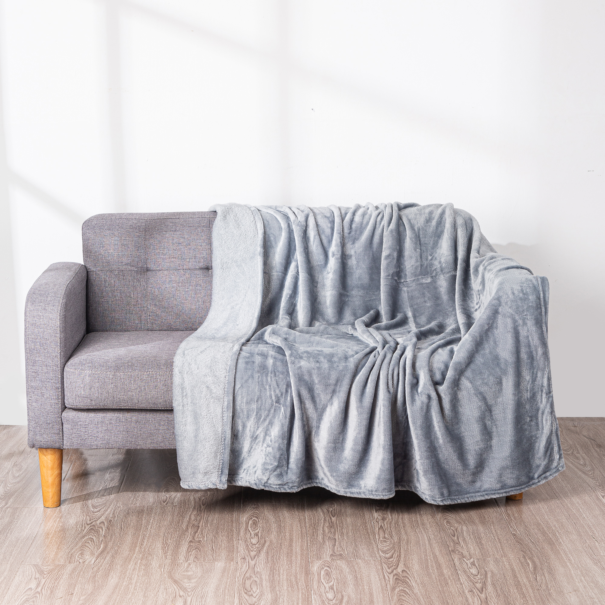 Nuevo&Almeritex Manta sedalina para Cama Sofá y Sillón, Manta Polar Lisa de Tacto Suave Super Caliente para Adulto y Niño,Sin Arrugas