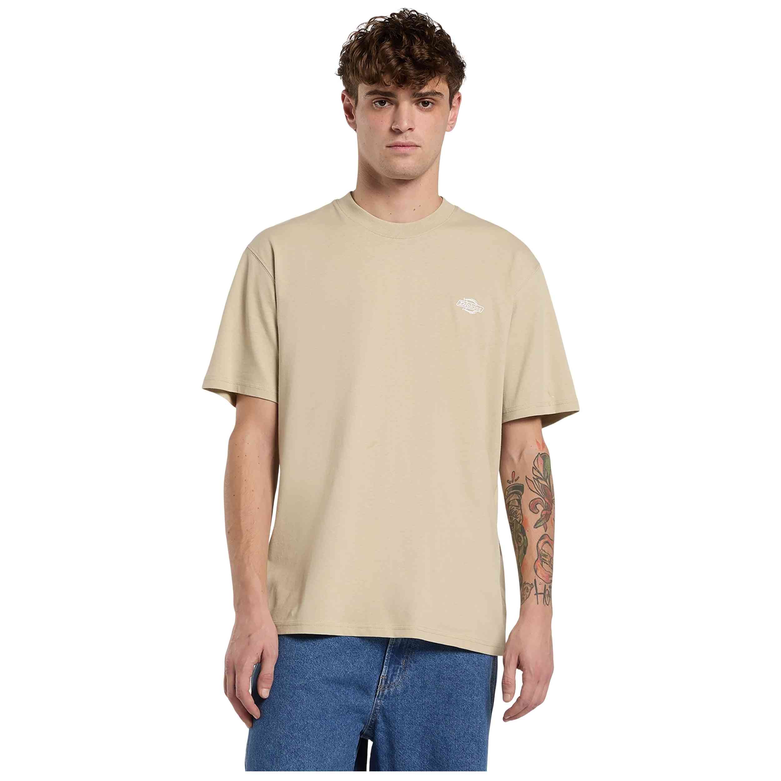 Camiseta De Manga Corta Dickies modelo Summerdale SS Tee para Hombre en color Beige