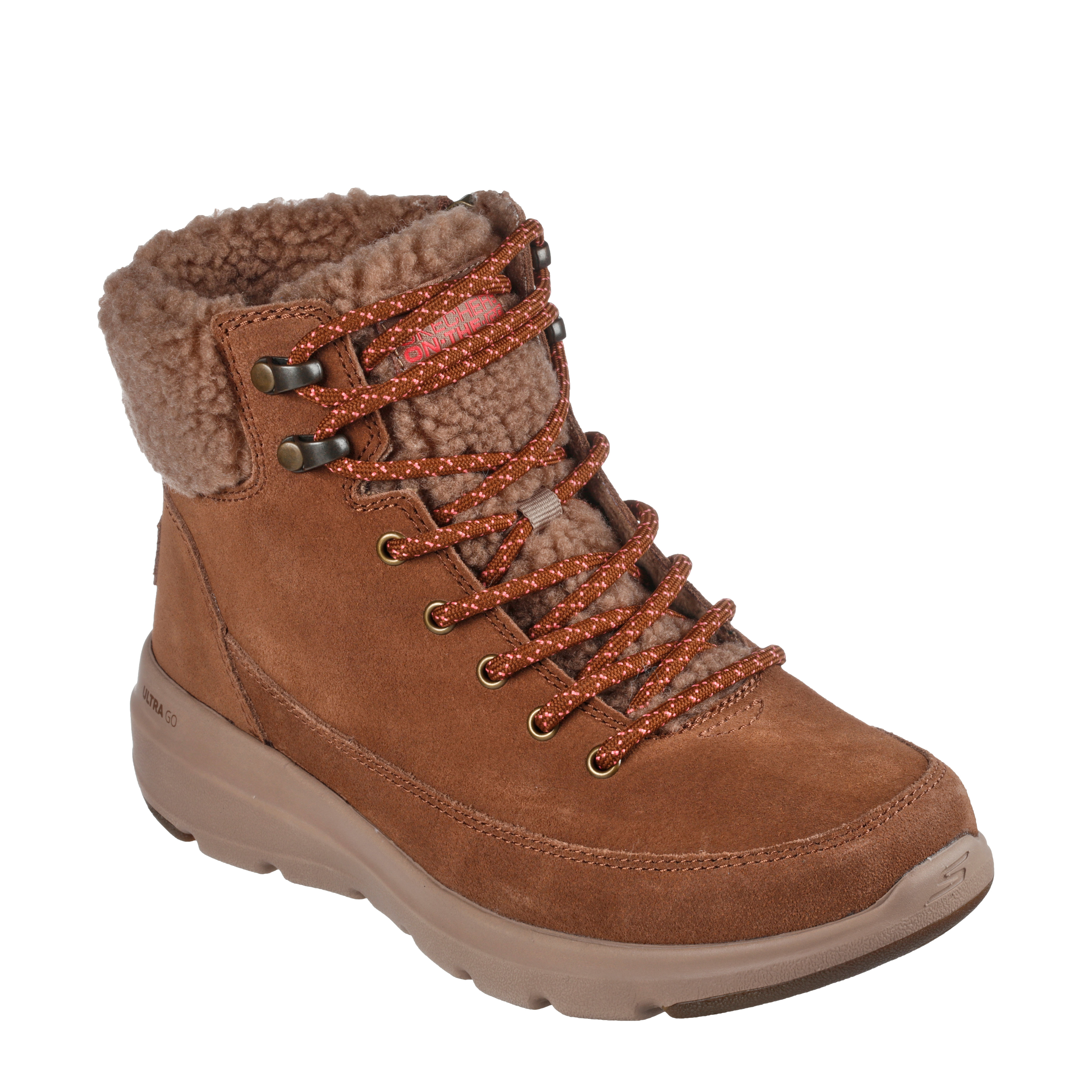 Skechers Botas Glacial Ultra Marrón 16677-BRN , para Mujer