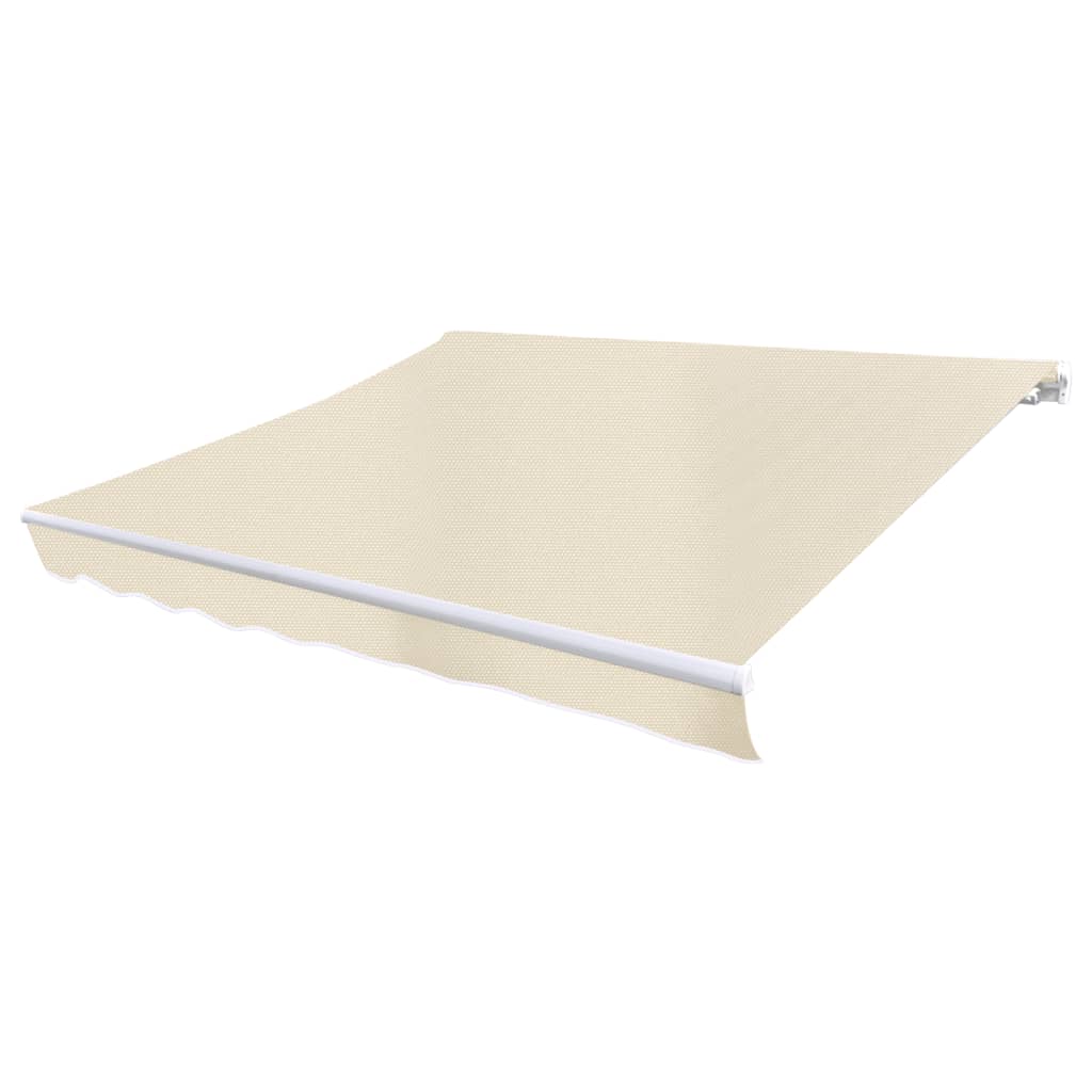 Vidaxl Toldo de Lona 4x3 M Sin Estructura Protección Rayos UV Antracita