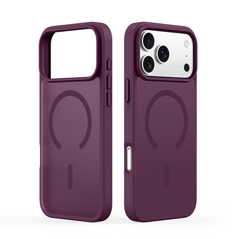 Funda Magnética para iPhone 18 Pro Compatible con MagSafe con Protector Pantalla, Carcasa Fondo Mate Translúcido