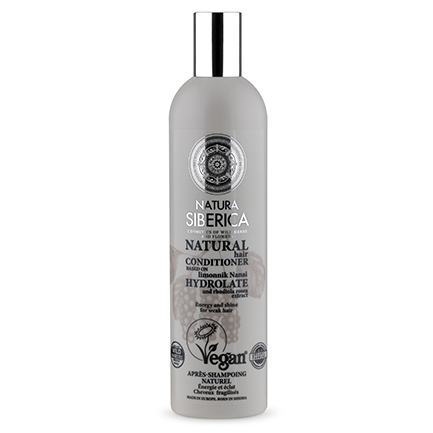 Bálsamo natural para cabello débil, Energía y Brillo