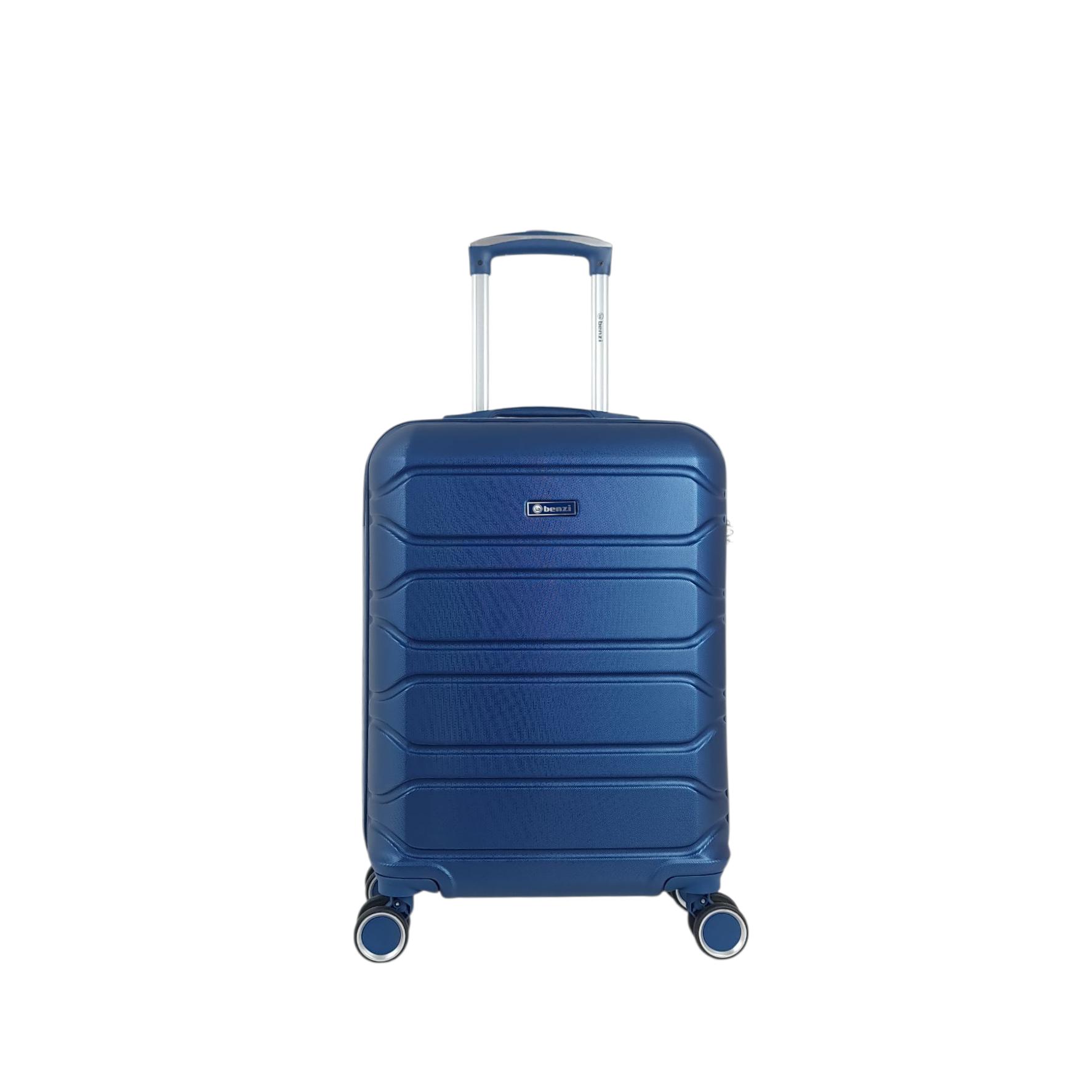 Maleta de Viaje barata de cabina Benzi 5807 Medidas 54 x 38 x 20 muy ligera 2.4 kg. 4 ruedas dobles giratorias 360º. Cerradura de combinación. Excelente relación calidad-precio.